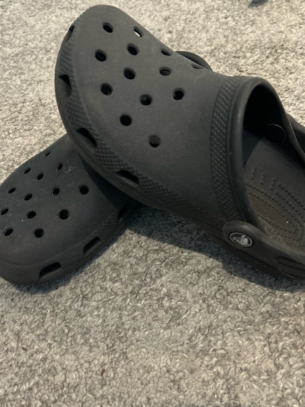 Black crocs